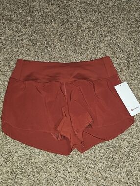 Lululemon Speed Up HR Short 2.5" Mesh Vent!! Nwts,sz Medium! CACH